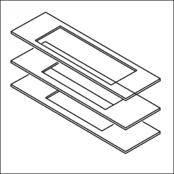 Trend Lock Template Set (16 Pieces) - Code WP-LOCK/T/SET