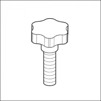 Trend Mitre Fence Knob M6 X 25mm Male - Code WP-PRT/79