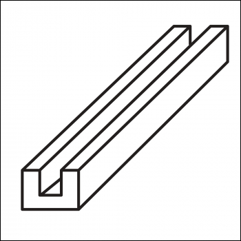 Trend Table Top Back Fence Extrusion Wrt - Code WP-WRT/62