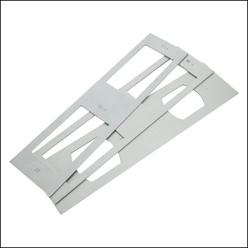 Trend Lock/jig Tubular Latch Templates, 3 Pack - Code WP-LOCK/T/TKIT