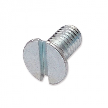 Trend M6 X 12mm Countersunk Slot Machine Screw - Code WP-SCW/25