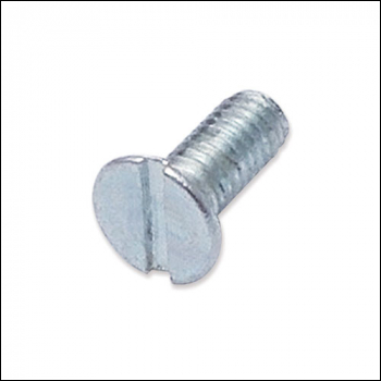 Trend M4 X 10mm Countersunk Slot Machine Screw - Uk Only - Code WP-SCW/48