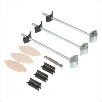 Trend Zipbolt Standard Worktop Connector Kit (26-40mm) - Code ZIP/35/164/3