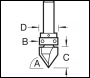 Trend Panel Mould Cutter - Code 11/40X1/4TC