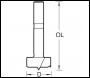 Trend Saw Forstner 2 Inch Diameter Short Series - Code 1307/2WS