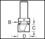 Trend Guided Housing Cutter - Code 21/2X1/2TC