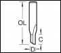 Trend Two Flute Cutter 4.7mm Diameter - Code 3/0X1/2TC