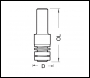 Trend Arbor For M12 Bore Groover - Code 33/20X1/2