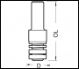 Trend Arbor For 12mm Bore Groover For 34/17tc Only - Code 33/22X1/2