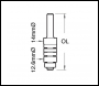 Trend Arbor 33/60 For 1/4 Bore Tools - Code 33/60X1/4