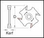 Trend Slotter 7mm Kerf 1/4 Bore - Code 34/8TC