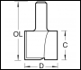 Trend Two Flute Cutter 28.5mm Diameter - Code 4/9X1/2TC