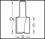 Trend Two Flute Cutter 22mm Diameter - Code 4/60X1/4TC