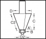 Trend Bevel Cutter - Code 46/105X1/2TC