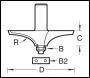 Trend Guided Thumb Mould Cutter - Code 46/42X1/2TC