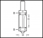 Trend Double Guided Trim Profile Cutter Four Flute - Code 46/501X1/2TC