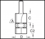 Trend Double Overlap Cutter - Code 46/7X1/4TC