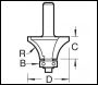 Trend Bearing Guided Window Board Cutter - Code 46/9/60X1/4TC