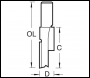 Trend Staggered Mortise Cut 16 Diameter - Code C194X1/2TC