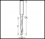 Trend Helical Plunge Cutter 5mm Diameter - Code 50/27X8MMHSSE