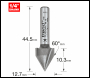 Trend Chamfer V Groove Cutter 60 Degrees - Code 11/5X1/4TC