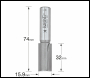 Trend Two Flute Cutter 15.9mm Diameter - Code 4/20X1/2TC