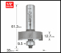 Trend Bearing Guided 35mm Diameter Rebater - Code 46/39X1/2TC