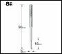 Trend Helical Plunge Cutter 5mm Diameter - Code 50/17X8MMHSSE