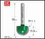 Trend Radius 11.1mm Radius X 22.2mm Diameter - Code C057X1/4TC