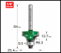 Trend Rounding Over 6.3mm Radius X 12.7mm Cut - Code C076X1/4TC