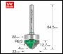 Trend Broken Ogee 4mm Radius - Code C111X1/4TC