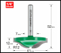 Trend Raised Panel 12mm Radius X 41mm Diameter - Code C150X1/4TC