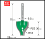 Trend Two Flute Cutter 10mm Diameter - Code C016X1/4TC