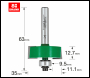 Trend Self Guided Rebater 35mm Diameter X 12.7mm Cut - Code C040X8MMTC