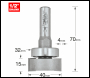 Trend Intumescent Cutter 15mm X 40mm - Code 348X1/2TC