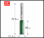 Trend Two Flute Cutter 11.1mm Diameter - Code C018AX1/4TC
