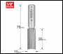 Trend Two Flute Cutter 15mm Diameter - Code 4/04X1/2TC