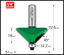 Trend Bearing Guided Chamfer Angle=45 Degrees - Code C197X1/2TC