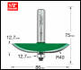 Trend Bearing Guided 40mm Radius Panel Raiser - Code C183X1/2TC