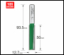 Trend Two Flute Cutter 12.7mm Diameter - Code C153DX12MMTC