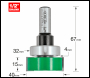 Trend Intumescent Cutter 15mm X 40mm - Code C221X1/2TC