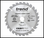 Trend Craft Saw Blade 160mm X 28 Teeth X 20mm - Code CSB/16028A