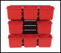 Trend Pro Storage Wall Rack With 8 Medium Bins - Code MS/P/RACK/8