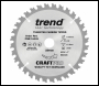 Trend Craft Saw Blade 160mm X 32 Teeth X 20mm - Code CSB/16032