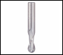Trend Bullnose Spiral Up-cut 10mm Diameter - Code CNC/312X10STC