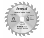 Trend Craft Saw Blade 140mm X 24 Teeth X 20mm - Code CSB/14024