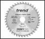 Trend Wood Circular Saw Blade 200mm X 30mm X 40t - Code CSB/20040
