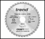 Trend Craft Saw Blade 190 X 40 Teeth X 30 Thin - Code CSB/19040TB