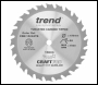 Trend Craft Saw Blade 150 X 24 Teeth X 10 Thin - Code CSB/15024TB