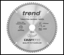 Trend Craft Saw Blade Aluminium And Plastic 254 X 80 Teeth X 30 - Code CSB/AP25480